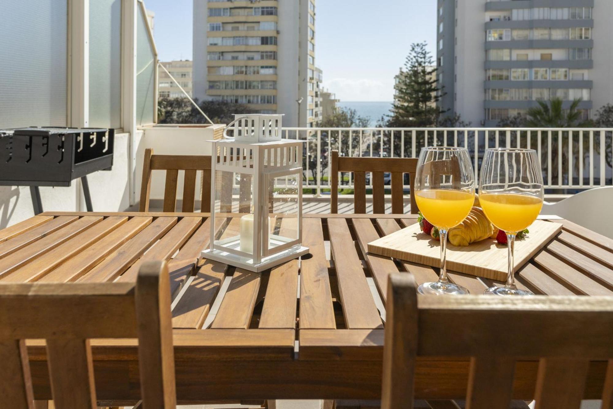 New! Quarteira Sea View Apartment Exterior foto