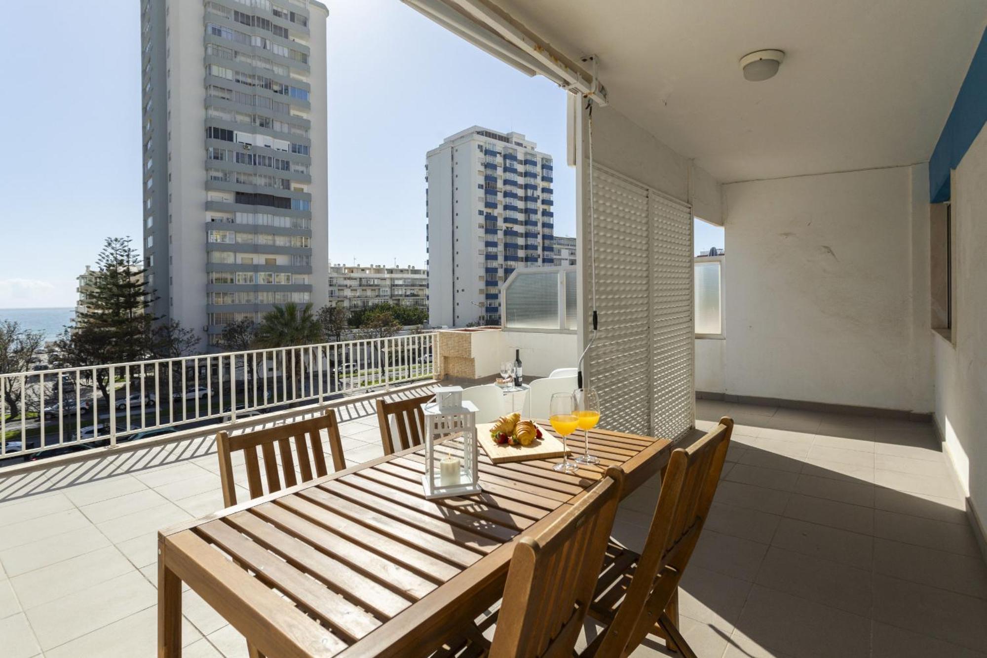 New! Quarteira Sea View Apartment Exterior foto