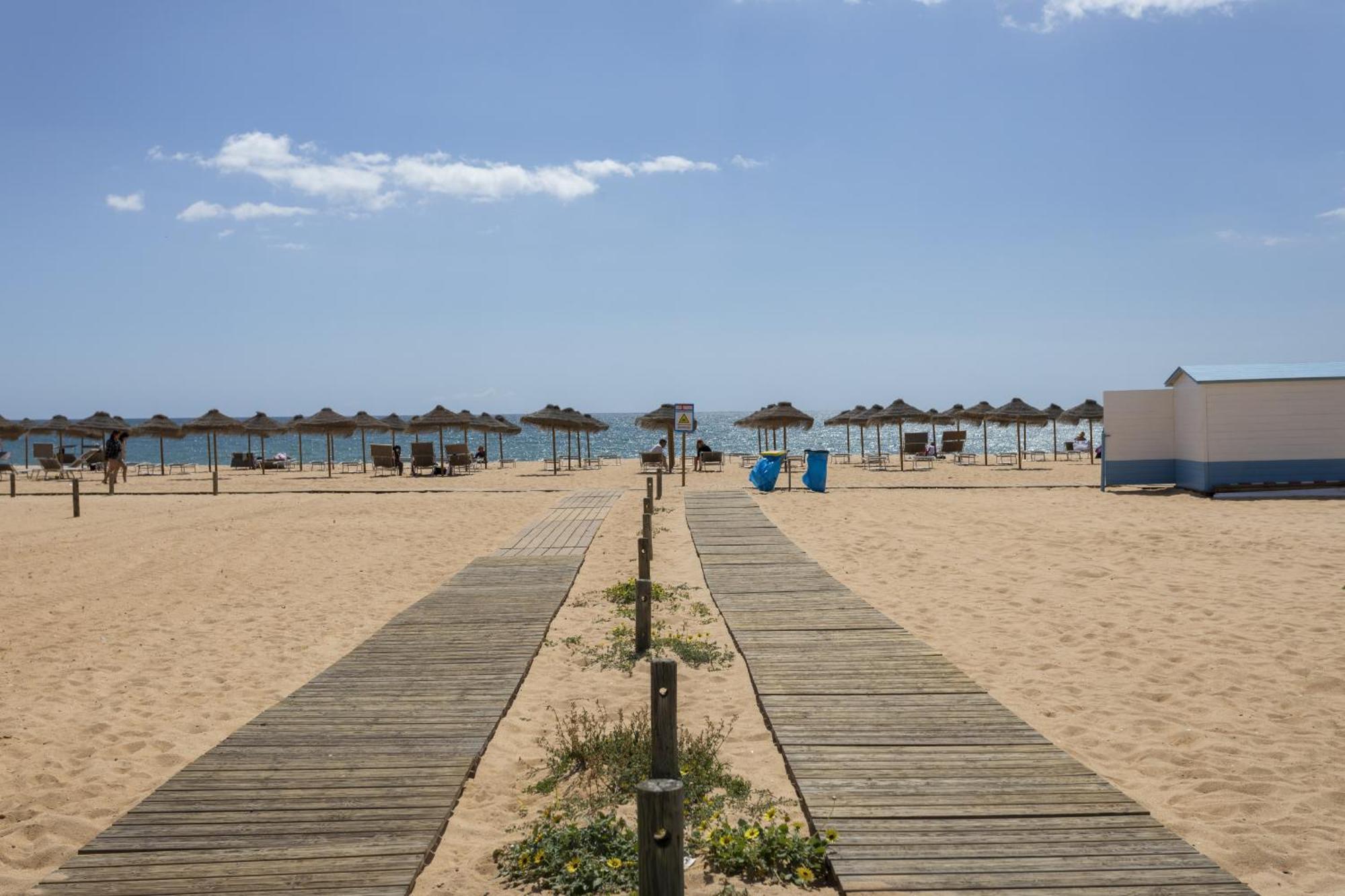 New! Quarteira Sea View Apartment Exterior foto