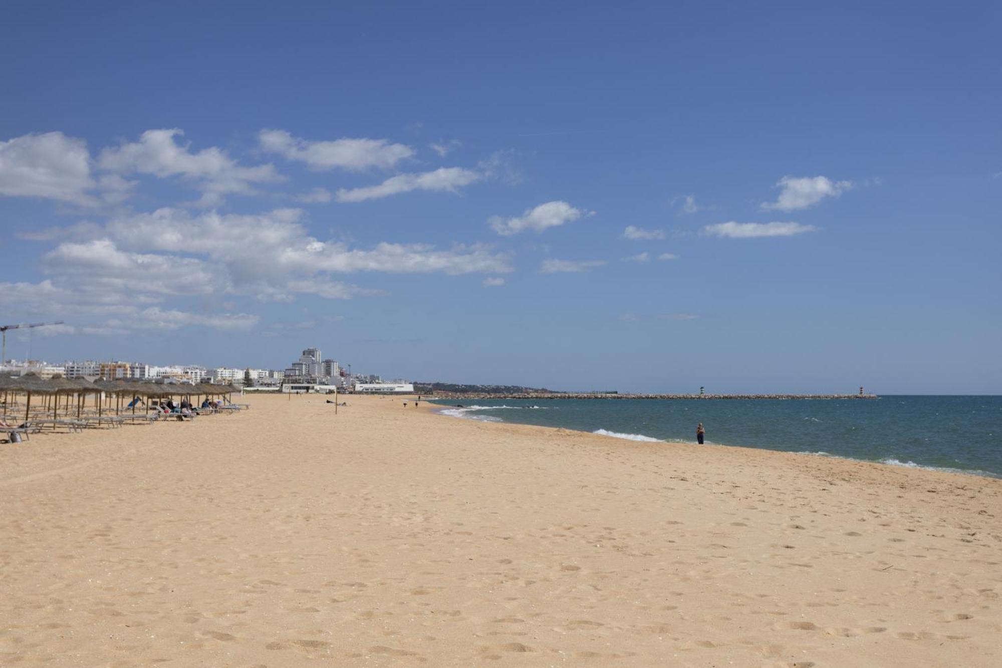 New! Quarteira Sea View Apartment Exterior foto